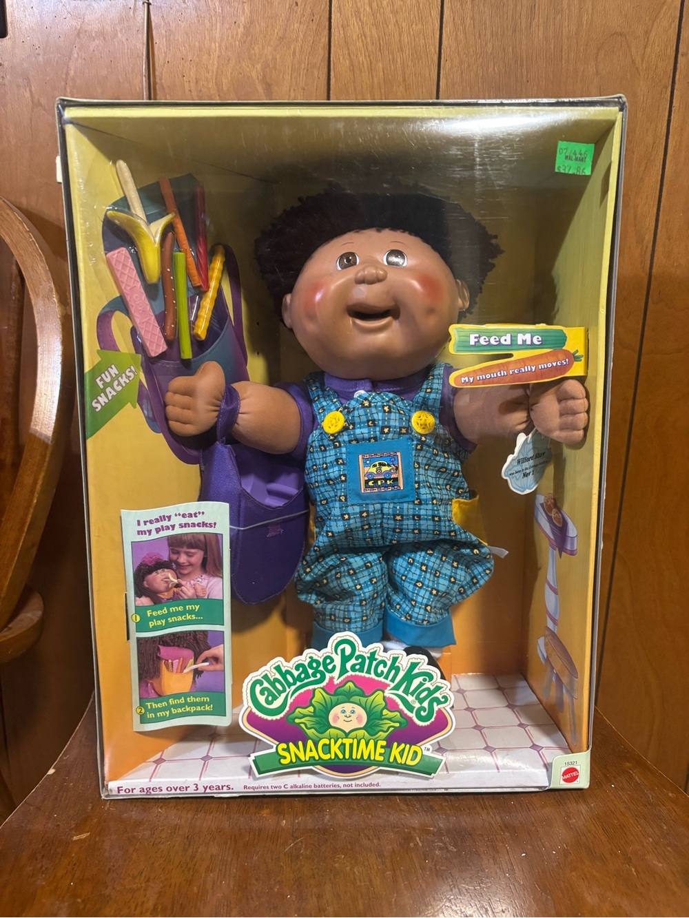 Rare Cabbage Patch Kids Snacktime Kid Doll